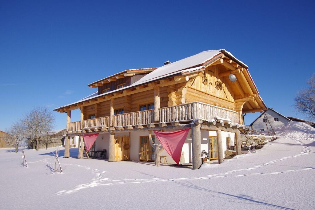 Holzhaus Lugerhof Apartment Roding Exterior foto